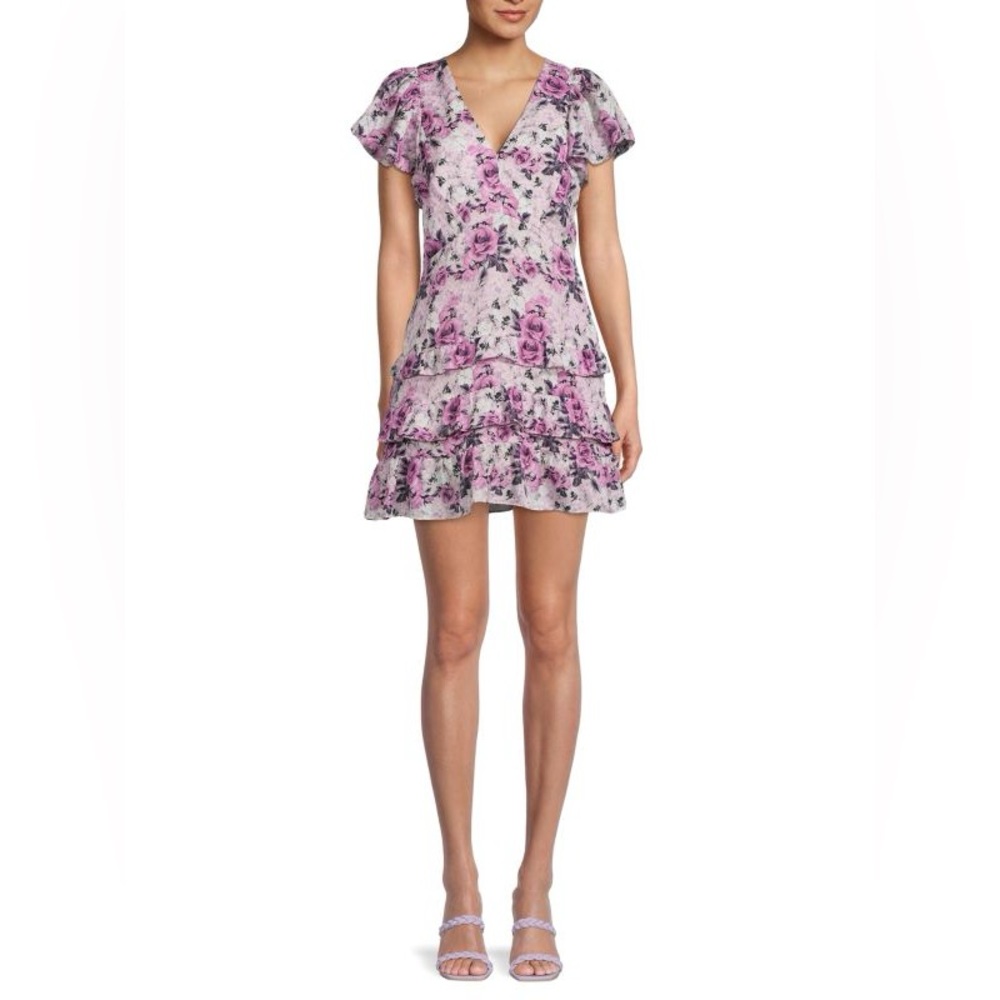 LOVESHACKFANCY
Higgins Floral Mini Dress